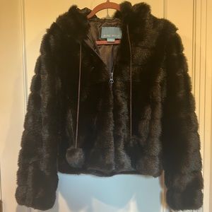 Faux Fur - Chocolate Brown Jacket